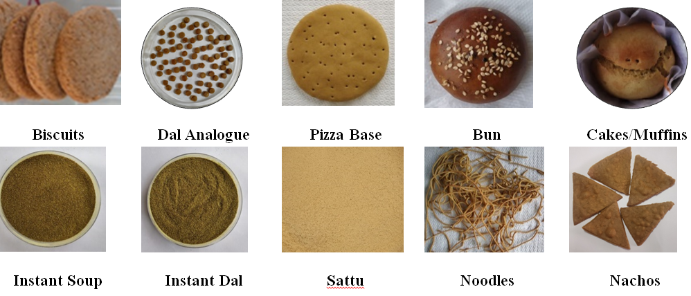 Bakery products from pulses